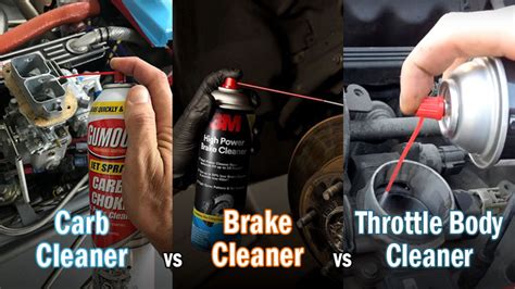 Carburetor Cleaner vs. Throttle Body Cleaner: What’s the Difference?
