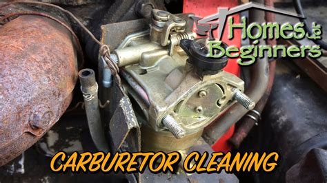 How to Clean a Dirty Carburetor with Carburetor Cleaner