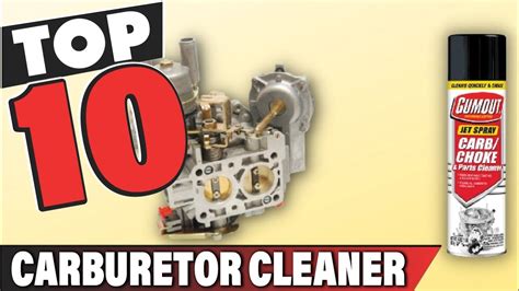 Top Carburetor Cleaner Brands for High-Performance Engines